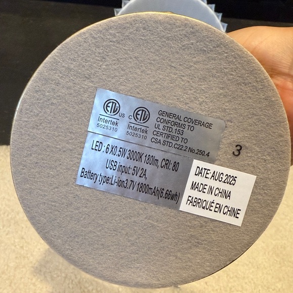 Laura Ashley Plaid Lamp - Picture 6 of 9